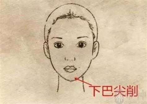 下巴尖 面相|女人下巴的面相解析 女人下巴的面相图解